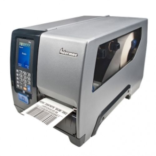 Honeywell PM43c, Short Door, 8 dots/mm (203 dpi), rewinder, disp., RTC, multi-IF (Ethernet)